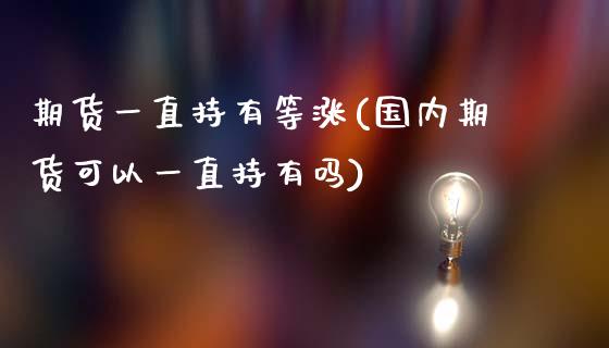 期货一直持有等涨(国内期货可以一直持有吗)_https://www.zztgc.com_期货入门_第1张
