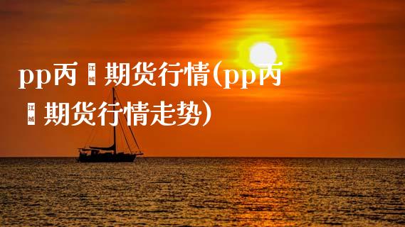 pp丙烯期货行情(pp丙烯期货行情走势)_https://www.zztgc.com_期货入门_第1张