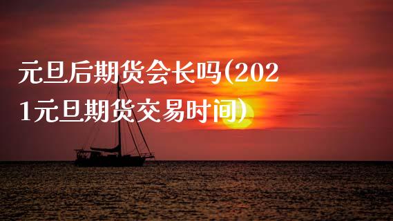元旦后期货会长吗(2021元旦期货交易时间)_https://www.zztgc.com_原油期货_第1张