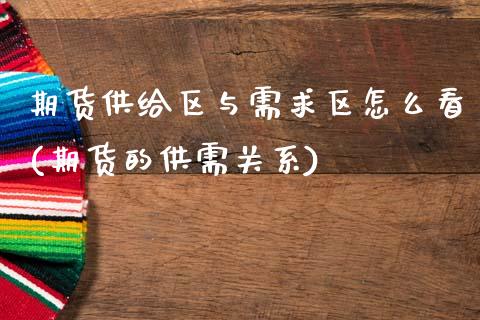期货供给区与需求区怎么看(期货的供需关系)_https://www.zztgc.com_原油期货_第1张