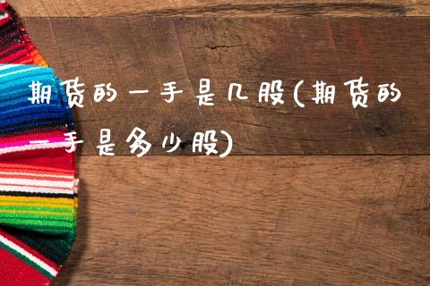 期货的一手是几股(期货的一手是多少股)_https://www.zztgc.com_期货直播_第1张