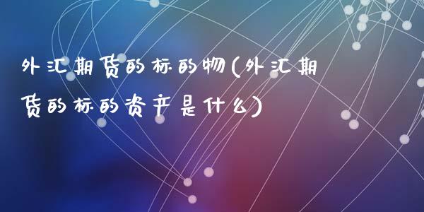 外汇期货的标的物(外汇期货的标的资产是什么)_https://www.zztgc.com_原油期货_第1张