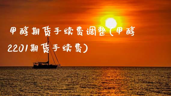 甲醇期货手续费调整(甲醇2201期货手续费)_https://www.zztgc.com_原油期货_第1张