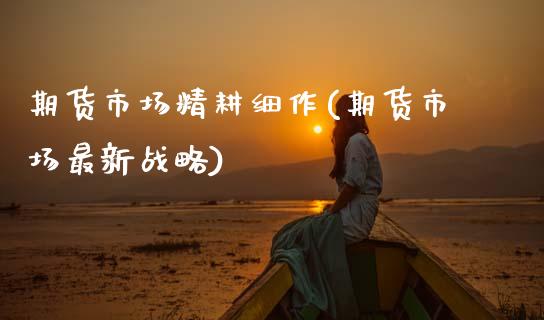 期货市场精耕细作(期货市场最新战略)_https://www.zztgc.com_期货开户_第1张