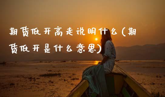 期货低开高走说明什么(期货低开是什么意思)_https://www.zztgc.com_期货入门_第1张