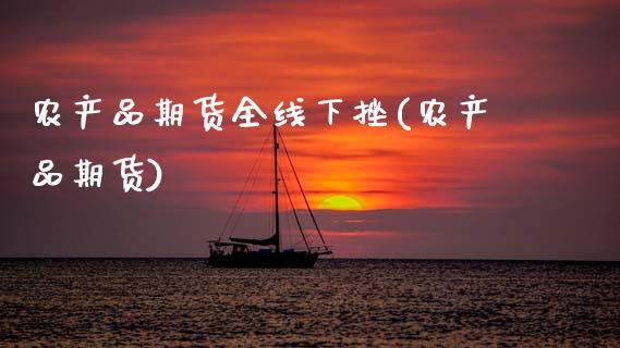 农产品期货全线下挫(农产品期货)_https://www.zztgc.com_期货行情_第1张
