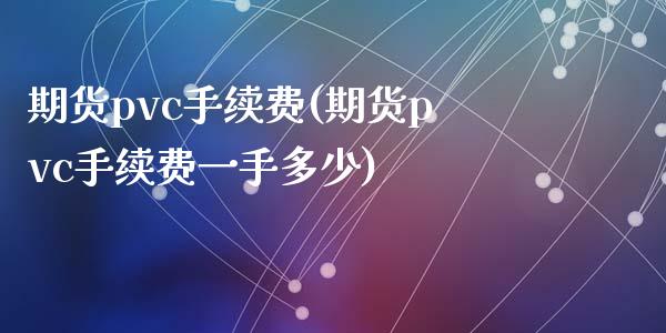 期货pvc手续费(期货pvc手续费一手多少)_https://www.zztgc.com_期货入门_第1张