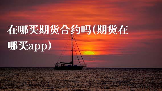 在哪买期货合约吗(期货在哪买app)_https://www.zztgc.com_期货行情_第1张