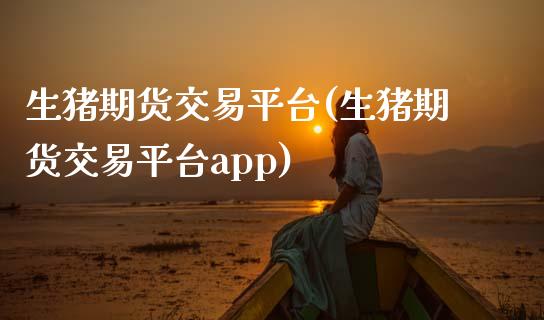 生猪期货交易平台(生猪期货交易平台app)_https://www.zztgc.com_原油期货_第1张