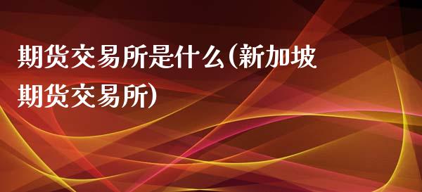 期货交易所是什么(新加坡期货交易所)_https://www.zztgc.com_期货入门_第1张