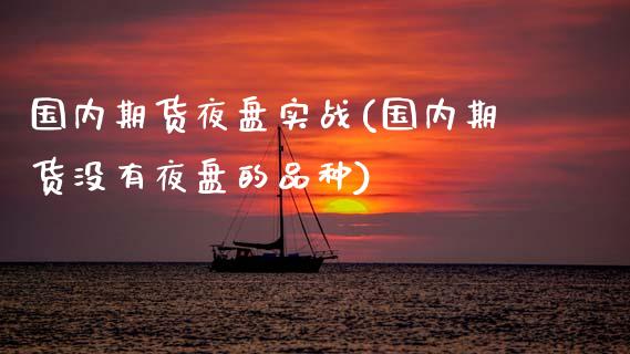 国内期货夜盘实战(国内期货没有夜盘的品种)_https://www.zztgc.com_期货直播_第1张
