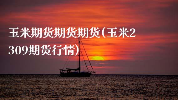 玉米期货期货期货(玉米2309期货行情)_https://www.zztgc.com_原油期货_第1张