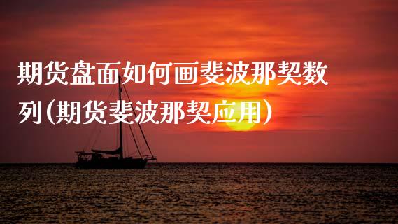 期货盘面如何画斐波那契数列(期货斐波那契应用)_https://www.zztgc.com_期货行情_第1张
