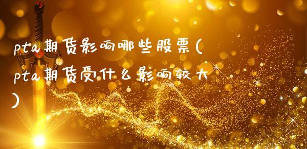 pta期货影响哪些股票(pta期货受什么影响较大)_https://www.zztgc.com_期货入门_第1张