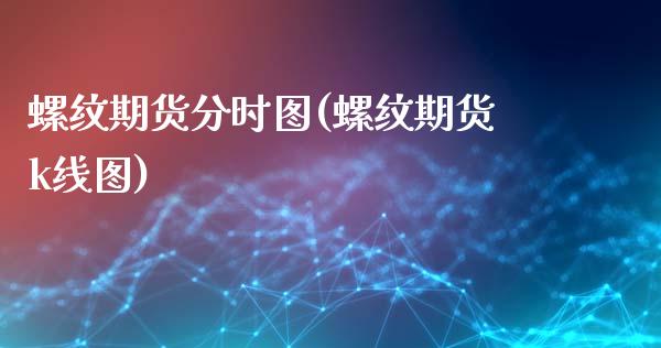 螺纹期货分时图(螺纹期货k线图)_https://www.zztgc.com_期货入门_第1张