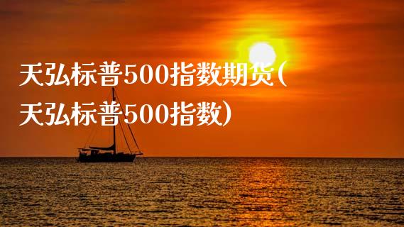 天弘标普500指数期货(天弘标普500指数)_https://www.zztgc.com_期货入门_第1张