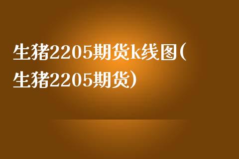 生猪2205期货k线图(生猪2205期货)_https://www.zztgc.com_期货直播_第1张