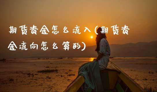 期货资金怎么流入(期货资金流向怎么算的)_https://www.zztgc.com_黄金期货_第1张