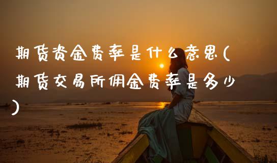 期货资金费率是什么意思(期货交易所佣金费率是多少)_https://www.zztgc.com_期货入门_第1张