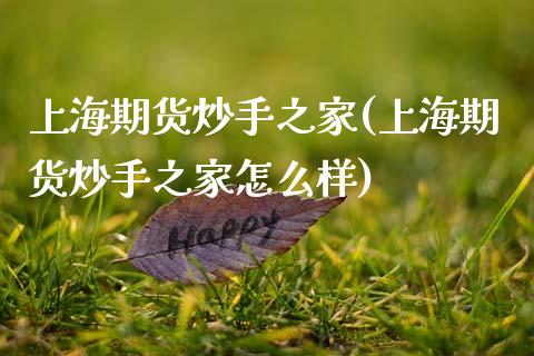 上海期货炒手之家(上海期货炒手之家怎么样)_https://www.zztgc.com_原油期货_第1张
