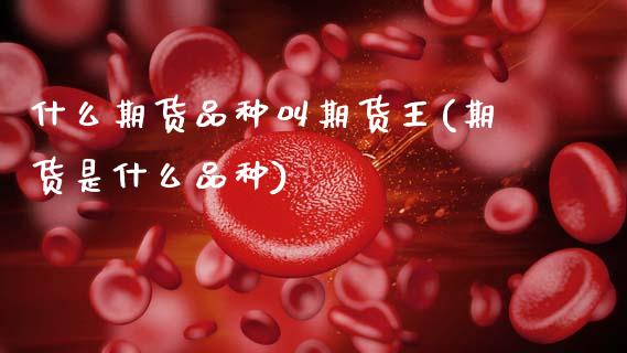 什么期货品种叫期货王(期货是什么品种)_https://www.zztgc.com_期货行情_第1张
