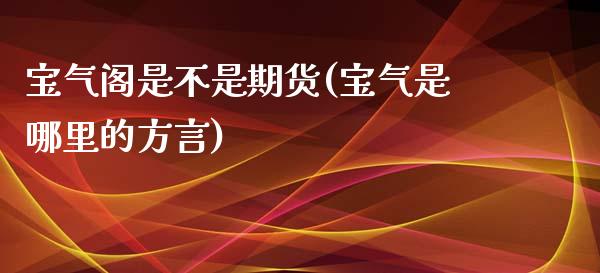 宝气阁是不是期货(宝气是哪里的方言)_https://www.zztgc.com_原油期货_第1张