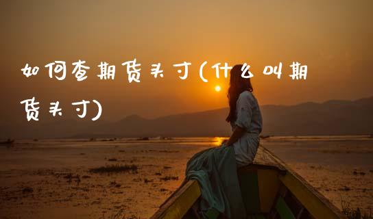 如何查期货头寸(什么叫期货头寸)_https://www.zztgc.com_期货直播_第1张
