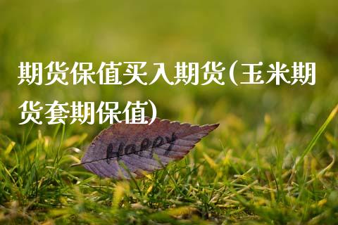 期货保值买入期货(玉米期货套期保值)_https://www.zztgc.com_期货行情_第1张
