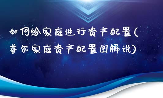 如何给家庭进行资产配置(普尔家庭资产配置图解说)_https://www.zztgc.com_期货入门_第1张