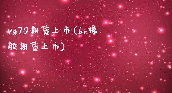 vg70期货上市(br橡胶期货上市)_https://www.zztgc.com_黄金期货_第1张