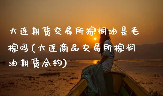 大连期货交易所棕榈油是毛棕吗(大连商品交易所棕榈油期货合约)_https://www.zztgc.com_期货行情_第1张