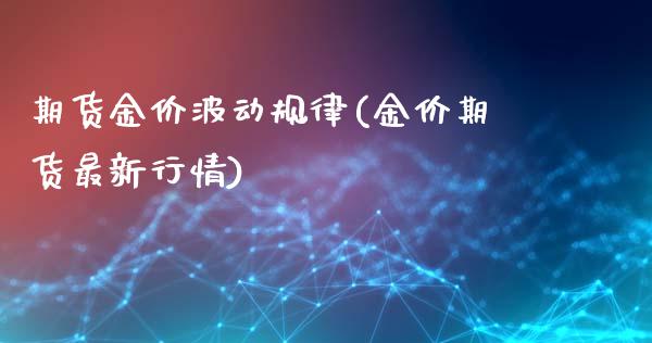 期货金价波动规律(金价期货最新行情)_https://www.zztgc.com_期货直播_第1张