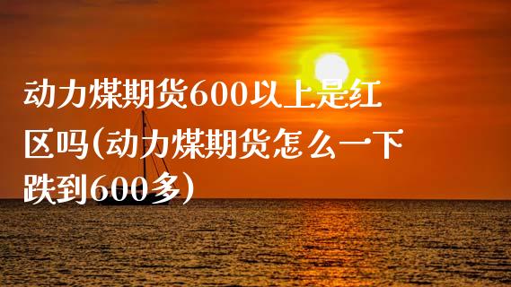 动力煤期货600以上是红区吗(动力煤期货怎么一下跌到600多)_https://www.zztgc.com_期货行情_第1张