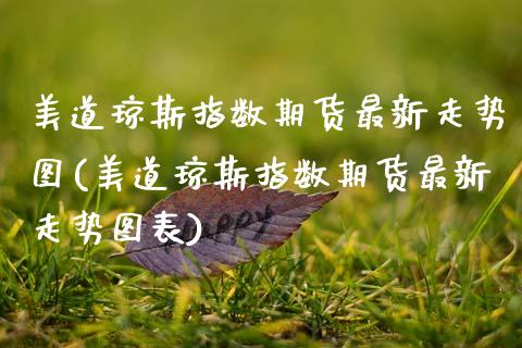 美道琼斯指数期货最新走势图(美道琼斯指数期货最新走势图表)_https://www.zztgc.com_原油期货_第1张