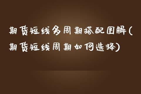 期货短线多周期搭配图解(期货短线周期如何选择)_https://www.zztgc.com_黄金期货_第1张