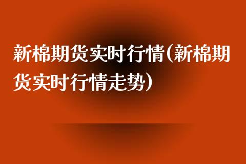 新棉期货实时行情(新棉期货实时行情走势)_https://www.zztgc.com_期货入门_第1张