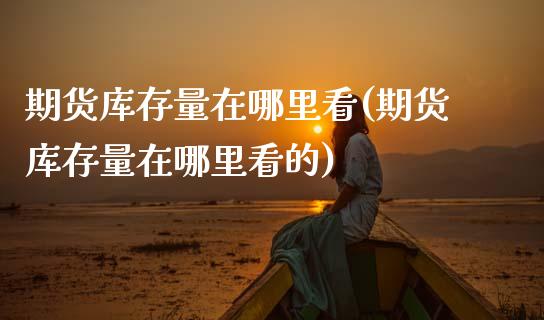 期货库存量在哪里看(期货库存量在哪里看的)_https://www.zztgc.com_期货开户_第1张