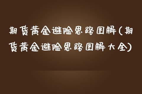 期货黄金避险思路图解(期货黄金避险思路图解大全)_https://www.zztgc.com_期货直播_第1张