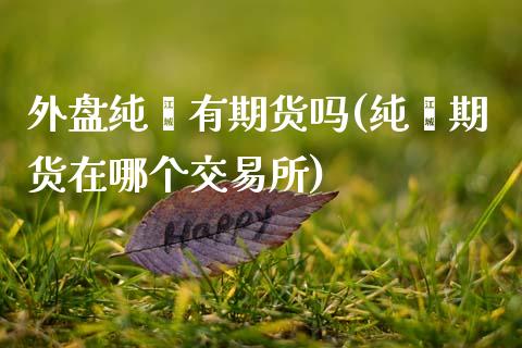 外盘纯苯有期货吗(纯苯期货在哪个交易所)_https://www.zztgc.com_期货入门_第1张