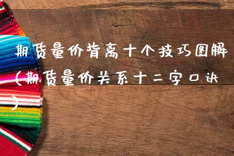 期货量价背离十个技巧图解(期货量价关系十二字口诀)_https://www.zztgc.com_黄金期货_第1张
