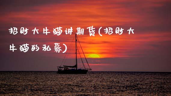 招财大牛猫讲期货(招财大牛猫的私募)_https://www.zztgc.com_黄金期货_第1张