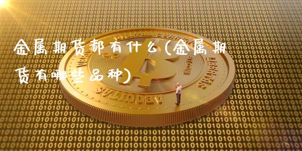 金属期货都有什么(金属期货有哪些品种)_https://www.zztgc.com_黄金期货_第1张