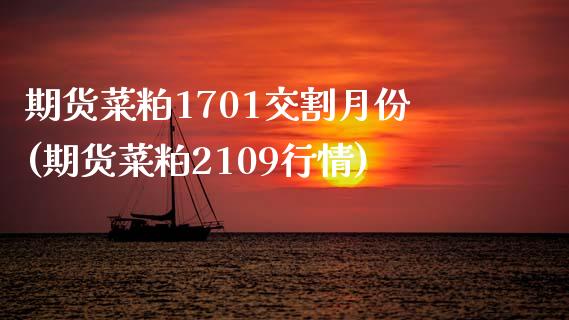 期货菜粕1701交割月份(期货菜粕2109行情)_https://www.zztgc.com_原油期货_第1张