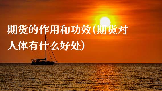期货的作用和功效(期货对人体有什么好处)_https://www.zztgc.com_期货直播_第1张