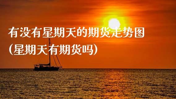 有没有星期天的期货走势图(星期天有期货吗)_https://www.zztgc.com_原油期货_第1张