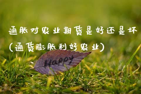 通胀对农业期货是好还是坏(通货膨胀利好农业)_https://www.zztgc.com_期货入门_第1张