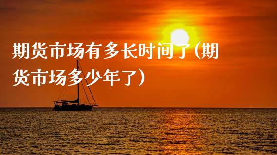 期货市场有多长时间了(期货市场多少年了)_https://www.zztgc.com_期货直播_第1张