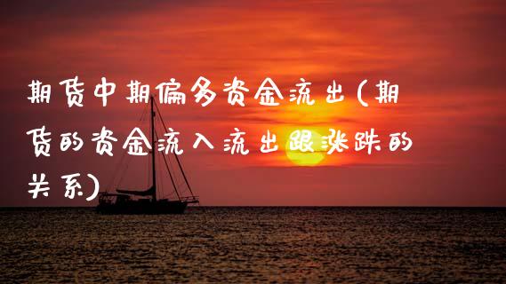 期货中期偏多资金流出(期货的资金流入流出跟涨跌的关系)_https://www.zztgc.com_期货直播_第1张