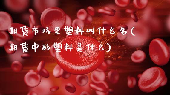 期货市场里塑料叫什么名(期货中的塑料是什么)_https://www.zztgc.com_黄金期货_第1张