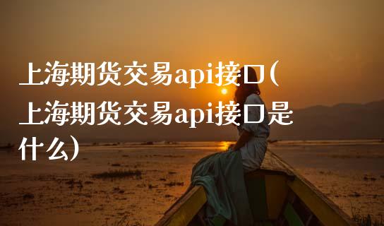 上海期货交易api接口(上海期货交易api接口是什么)_https://www.zztgc.com_黄金期货_第1张